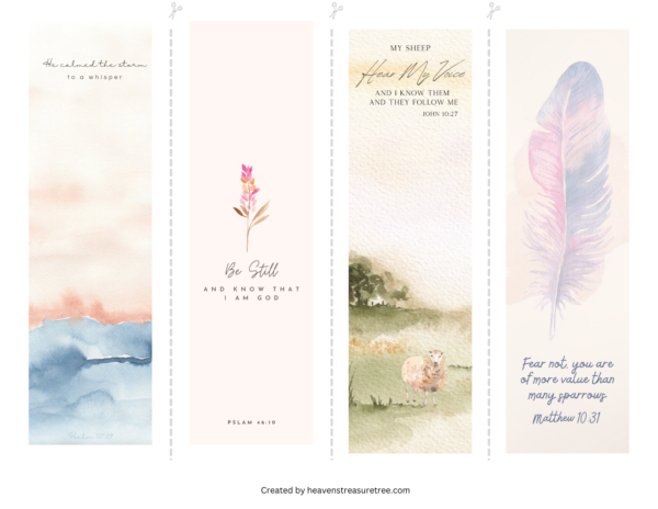 Minimalistic Christian Bookmarks - Image 2